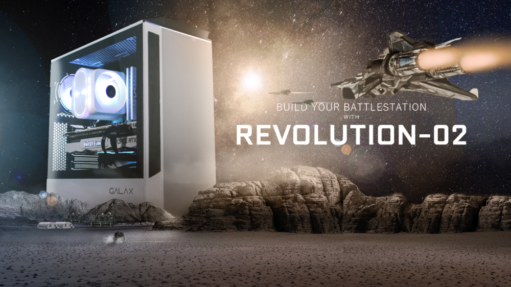 CASE Galax Mid-Tower Revolution-02 – White