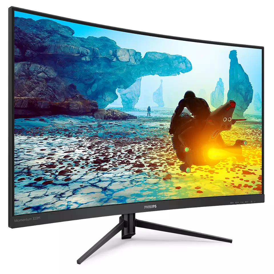 Màn hình Philips 32 inch cong 322M8CZ/74 - VA FHD 165Hz chính hãng