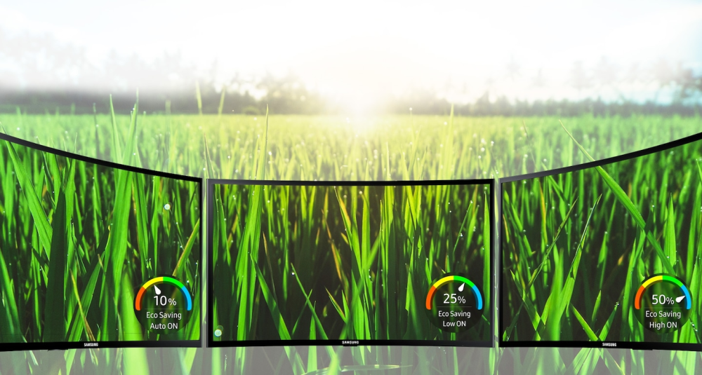 Samsung LC27F390FHEXXV tiết kiệm năng lượng