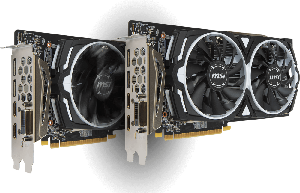 VGA MSI thiết kế đẹp