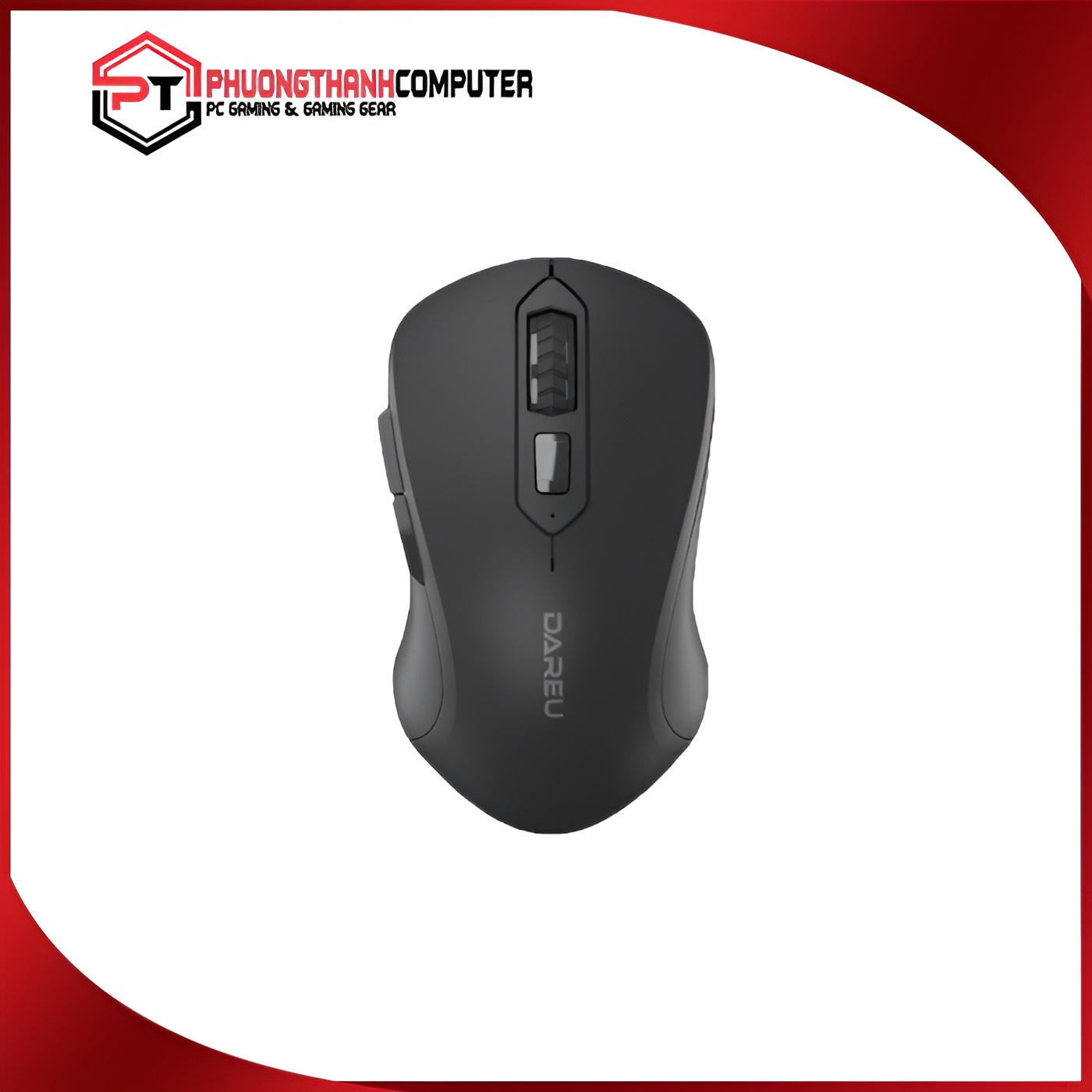 Chuột Gaming DAREU LM115B SILENT WIRELESS - Black
