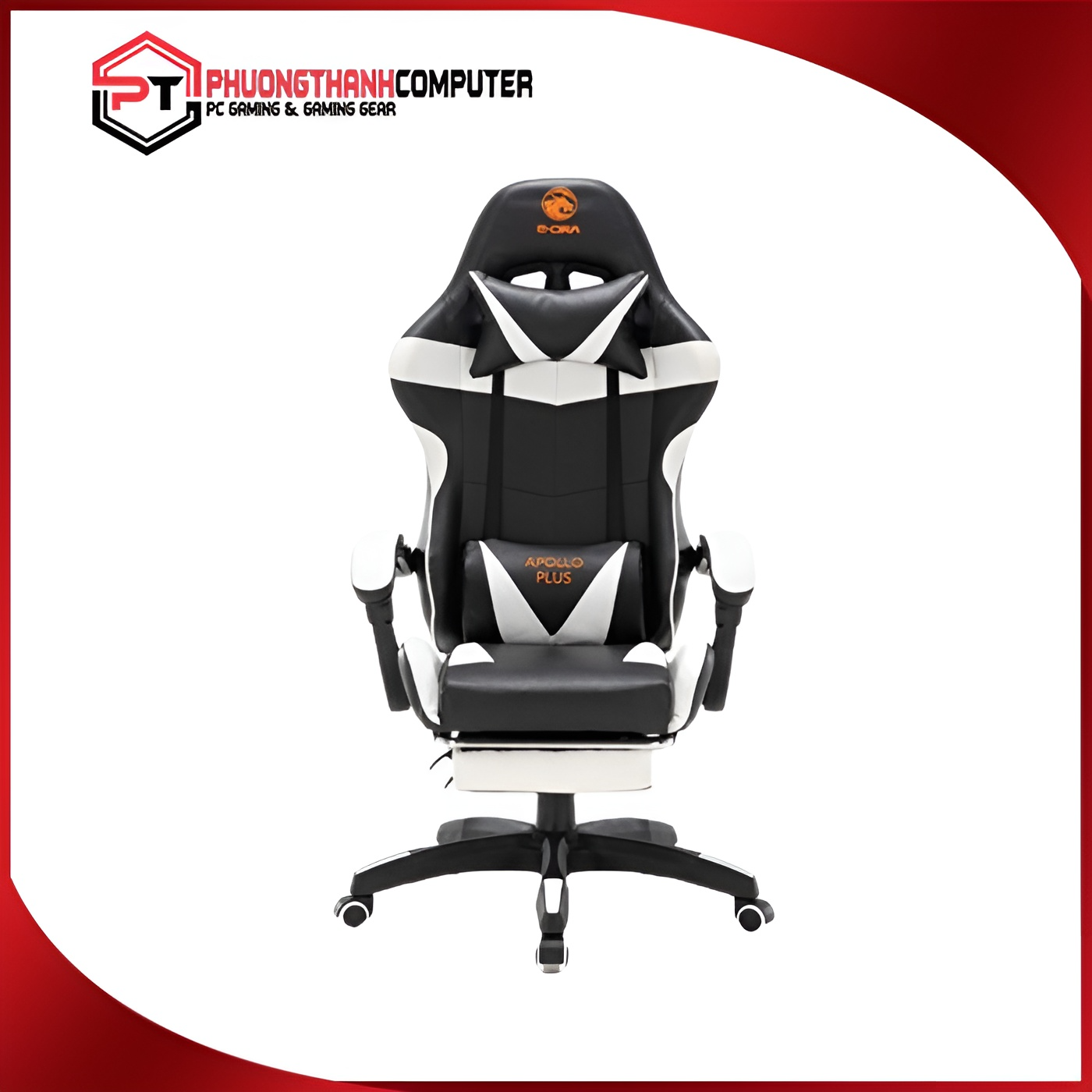 Ghế Gaming E-Dra Apollo Gaming Chair EGC227 Plus - Black-White