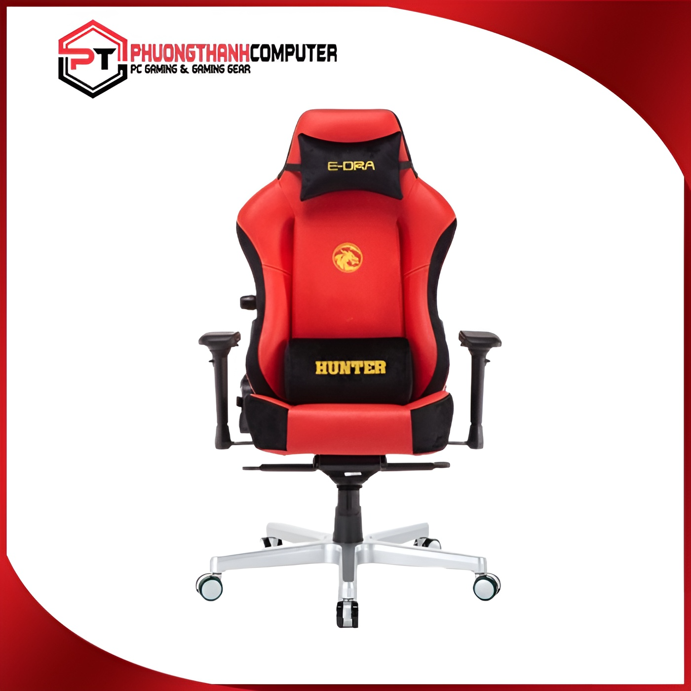 Ghế Gaming Hunter Gaming Chair - EGC 206 - Red