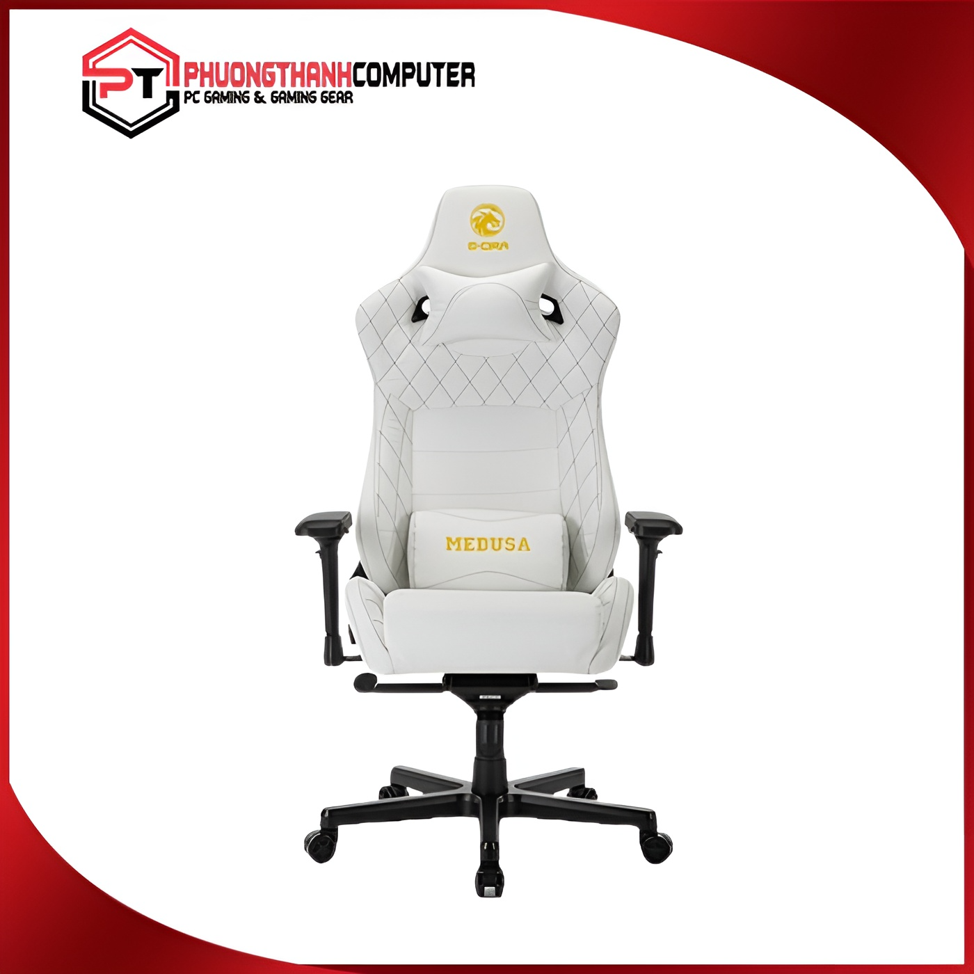 Ghế Gaming Medusa Gaming Chair - EGC 209 - White