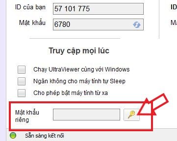 Đổi mật khẩu Ultraviewer