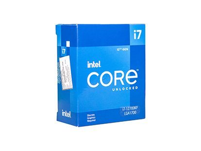 CPU Intel Core I7 12700KF