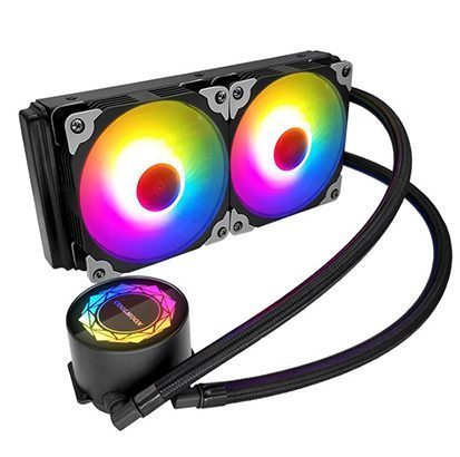 ALL IN ONE COOLMOON AR240 (5V / ARGB) - BLACK