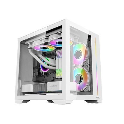Case MIK LV12 - WHITE Build PC Gaming EKKO