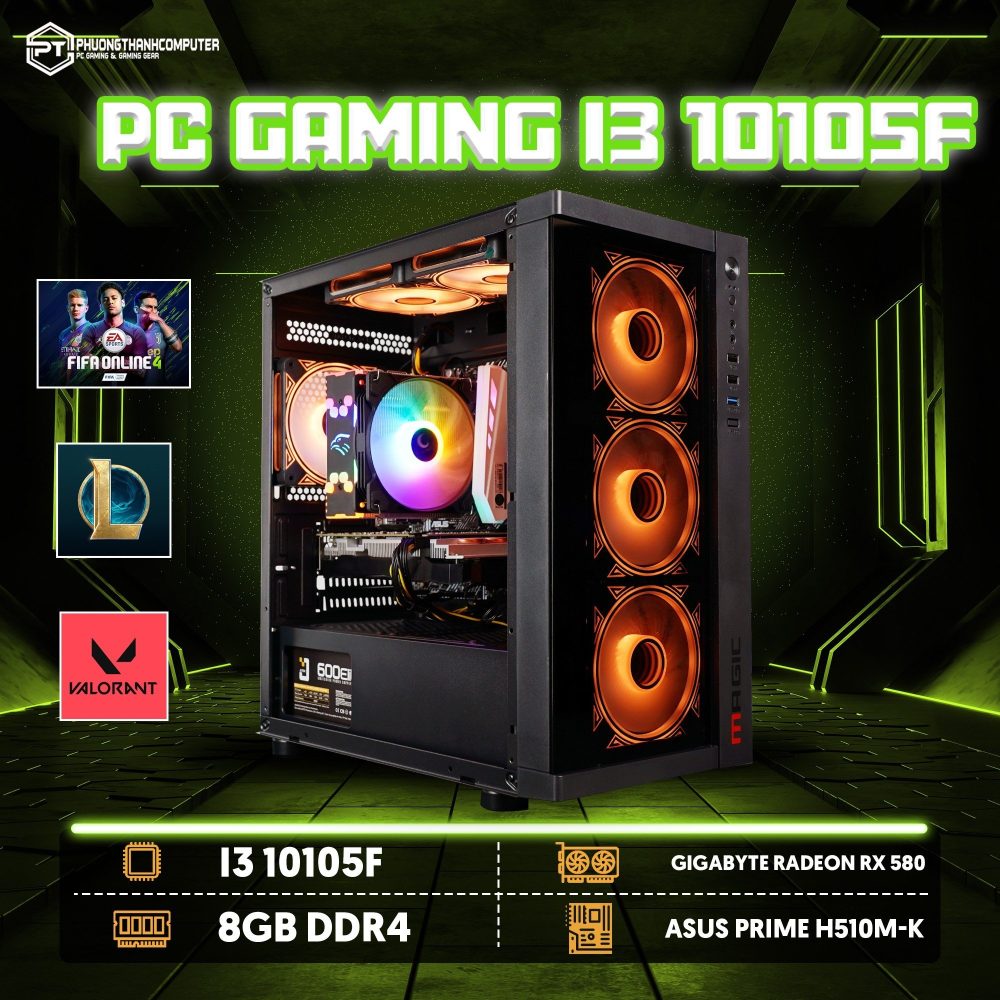PC Gaming Sói Con I3 10105F