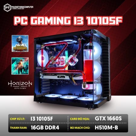 PC Gaming Tản Nhiệt Nước Mik I3 10105F
