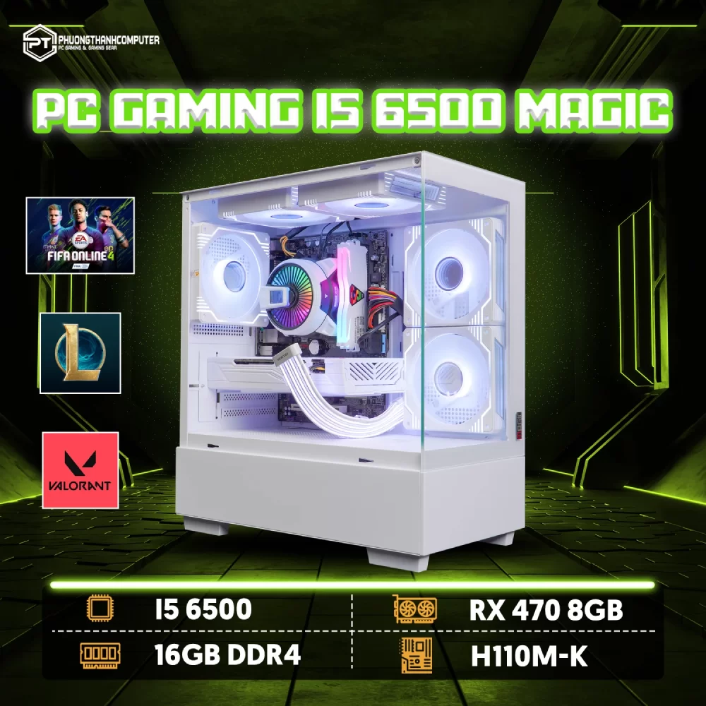 PC Gaming i5 6500 – RX 470 8GB Magic