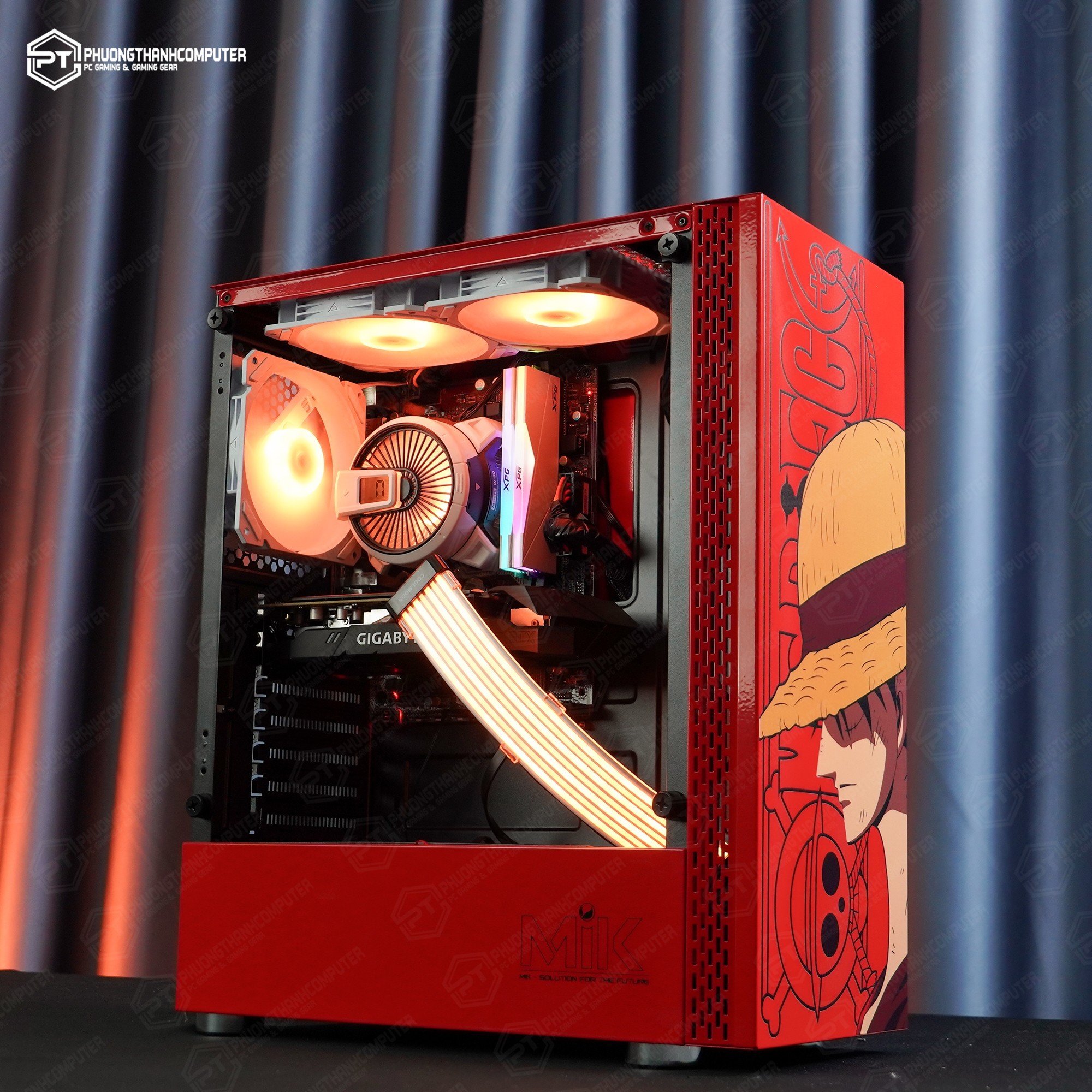 PC Gaming Red Luffy i5 6600