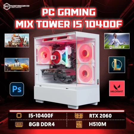 PC Gaming Mix Tower I5 10400F – RTX 2060