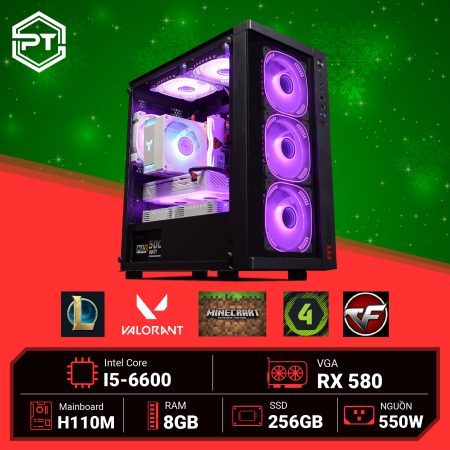 PC Gaming i5 6600-rx 580