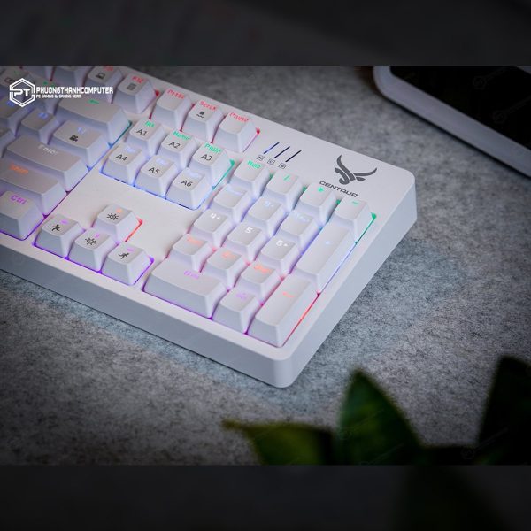 Bàn Phím Cơ Gaming GV999 - White