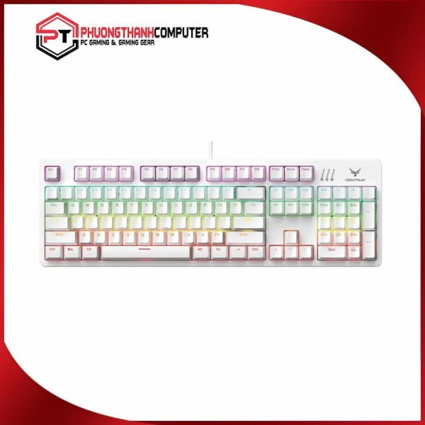 Bàn phím cơ gaming GV999 White
