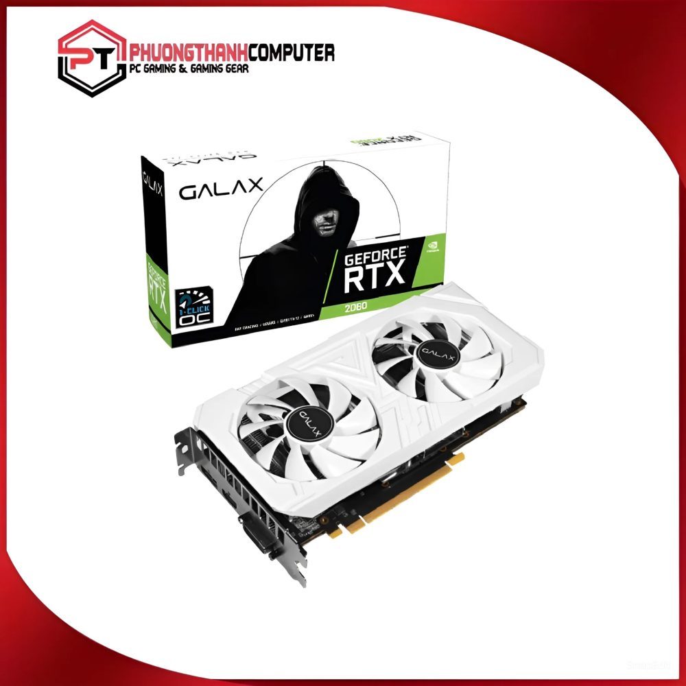 VGA Galax RTX 2060 EX WHITE ( 1-Click OC ) 6GB GDDR6 (1)
