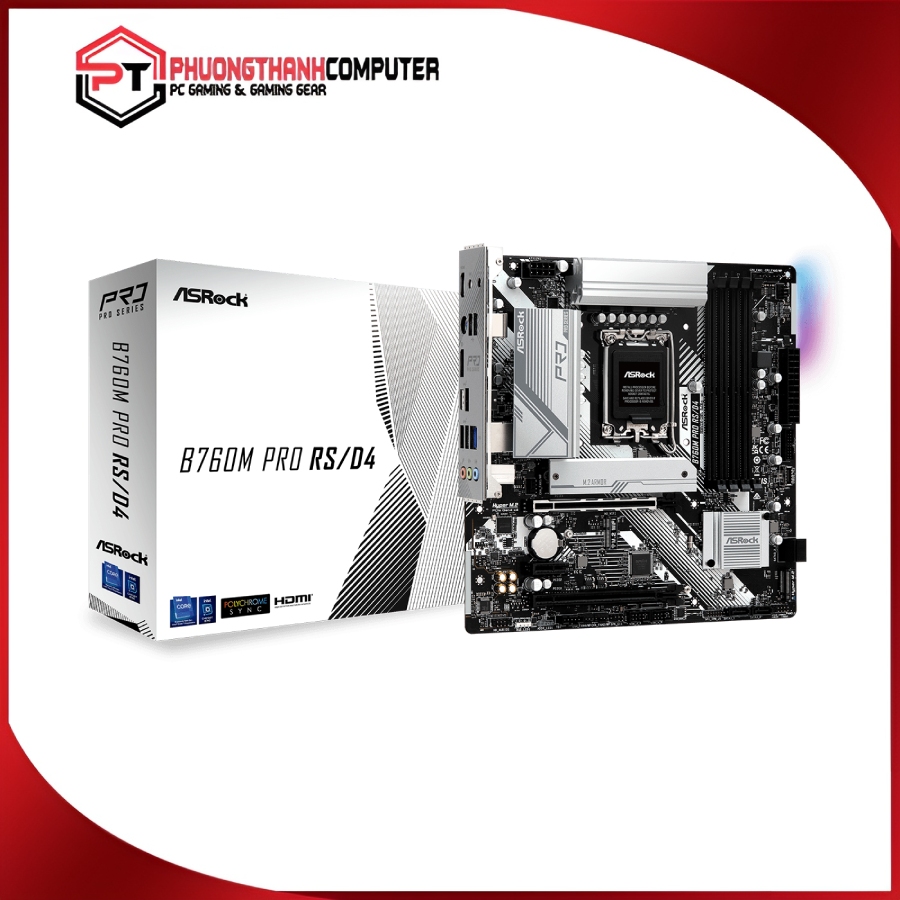 MAINBOARD ASROCK B760M PRO RS/D4