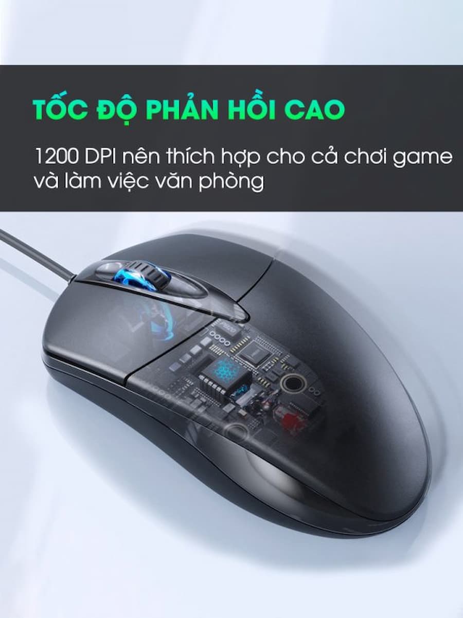 Tiêu chí lựa chọn con chuột máy tính, PC: Độ nhạy