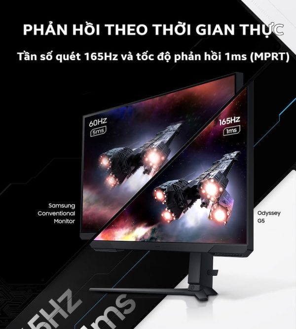 Màn hình Samsung Odyssey G5 LS27CG510EEXXV 27 inch