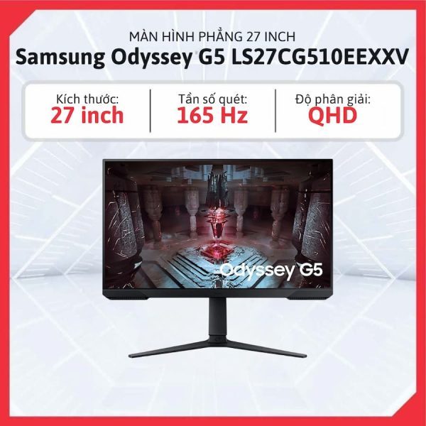 Màn hình Samsung Odyssey G5 LS27CG510EEXXV