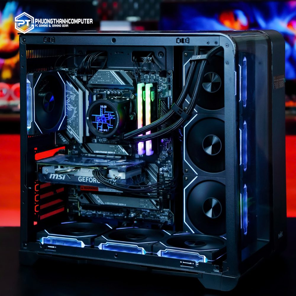 PC đồ họa I7 14th 14700K - RTX 4070 Ventus 2X