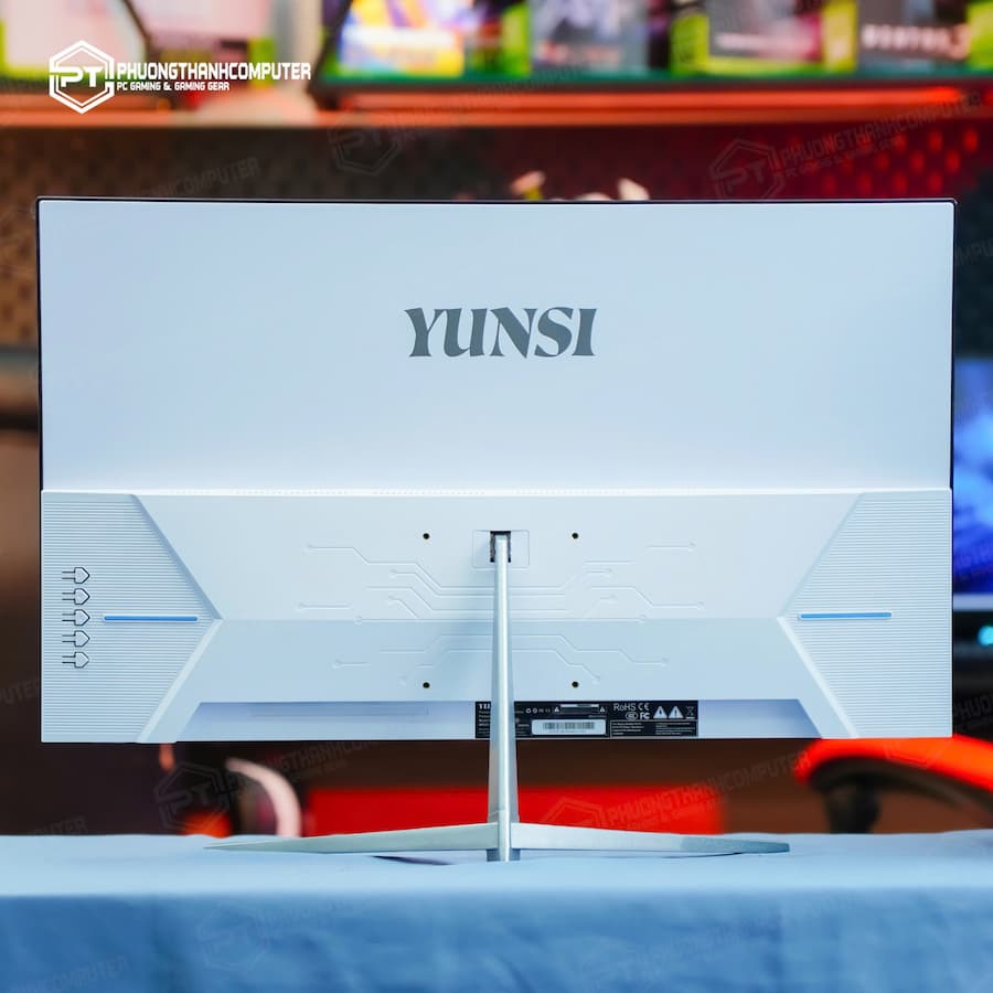 Màn hình YUNSI Y270GM White 27 inch Khả năng treo tường chuẩn VESA 75mm*75mm