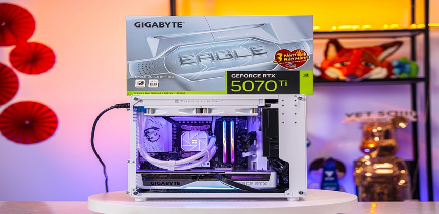 PC Gaming Gigabyte 5070Ti White _anh 7