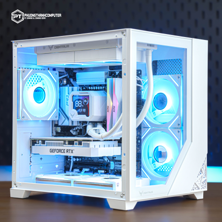 i5-13400F và RTX 3050 fulll trắng