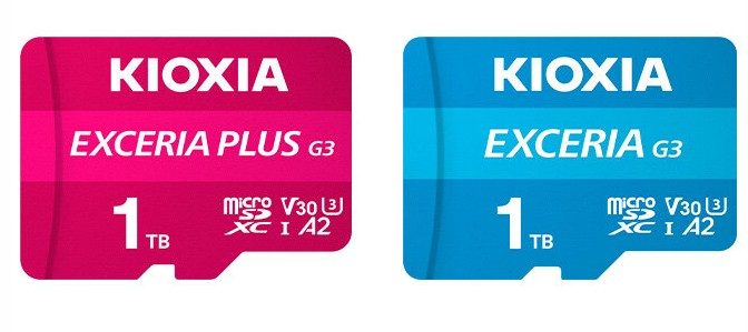 KIOXIA ra mắt thẻ nhớ microSD EXCERIA PLUS G3 và EXCERIA G3
